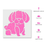 Cartoon Toy Poodle Stencil