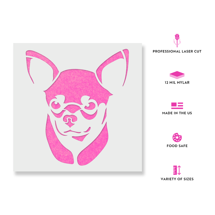 Chihuahua Stencil