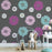 Daisy Floral Pattern Wall Stencil