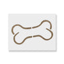 Dog Bone Stencil - Durable Stencil of a Dog Bone Outline