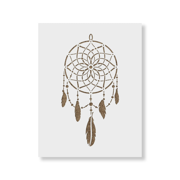 dream-catcher-stencil-for-painting-mylar-feather-stencil-template-design