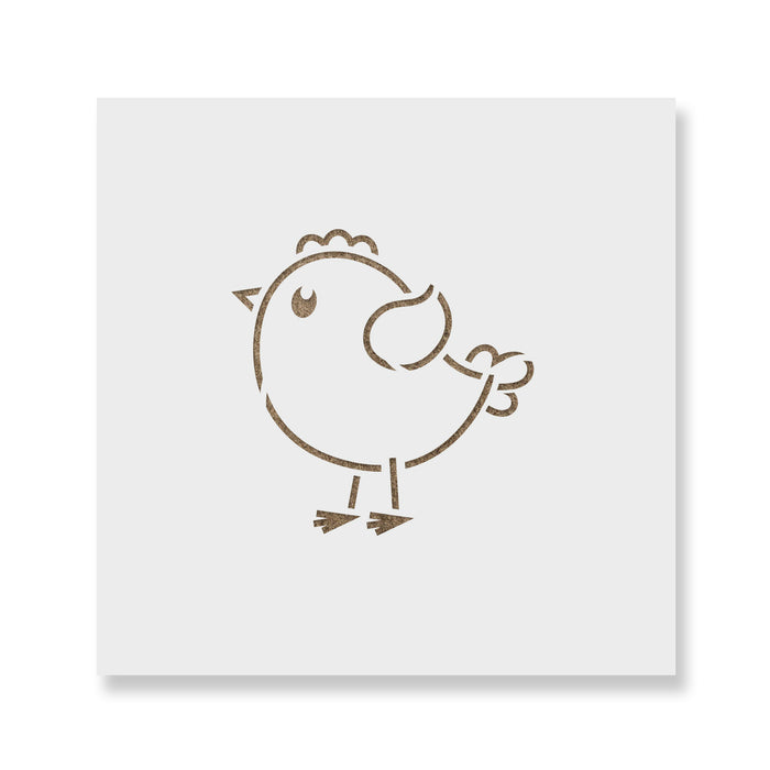 Easter Chick Cookie Stencil