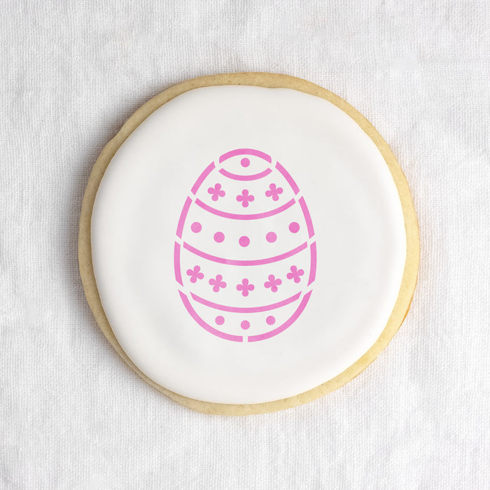 Easter Egg Cookie Stencil