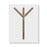 Elder Futhark Algiz Rune Stencil