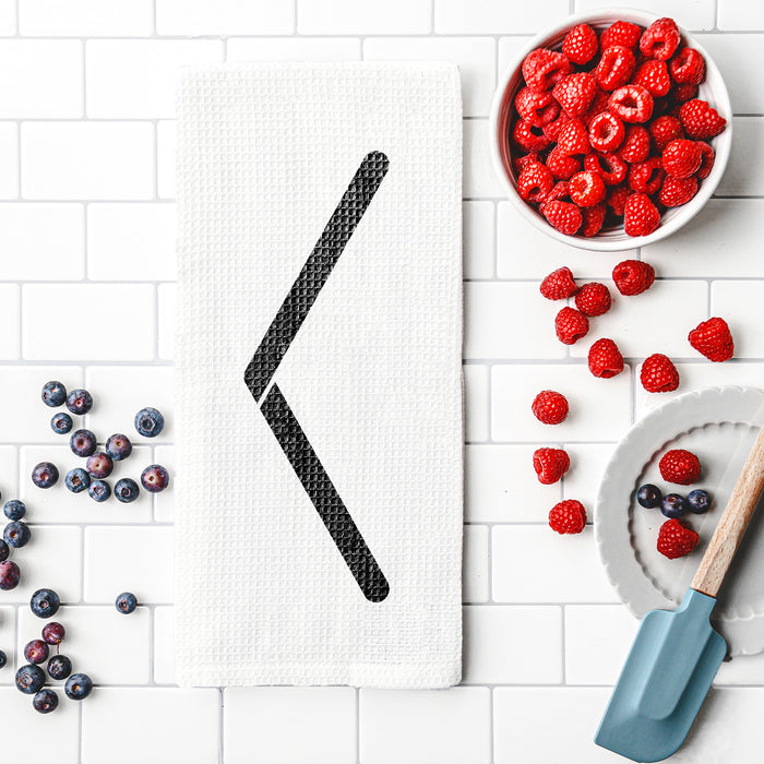 Elder Futhark Kennaz Rune Stencil