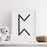Elder Futhark Perthro Rune Stencil