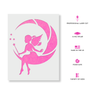 Fairy Moon Stencils - Stencil Revolution