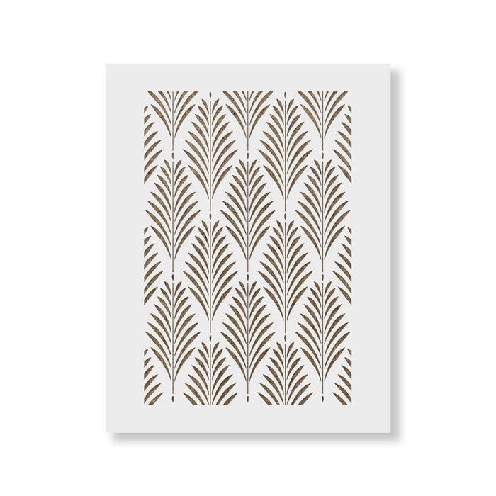 Fern Pattern Wall Stencil