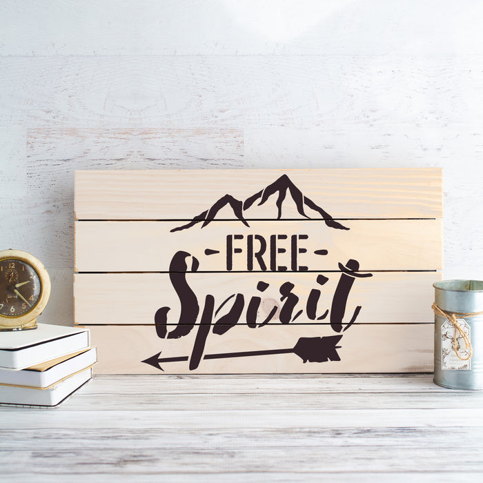 Free Spirit Stencil