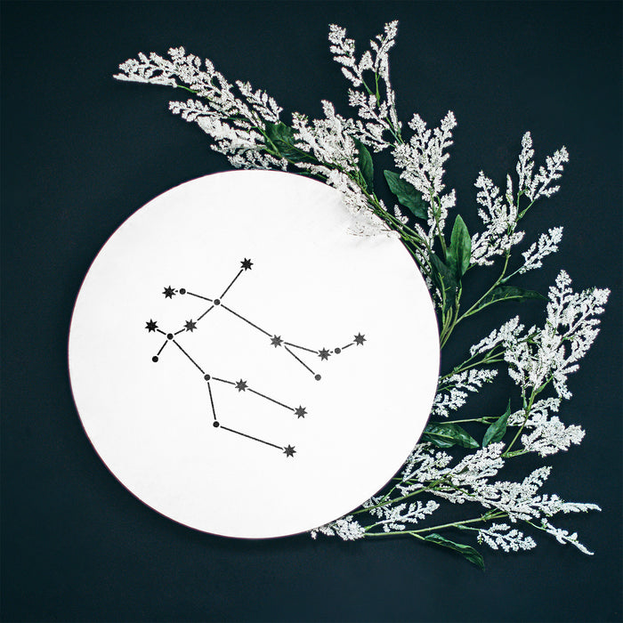 Gemini Constellation Stencil