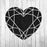 Geometric Heart Stencil