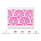 Geometric Sun Burst Pattern Wall Stencil
