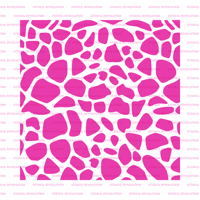 Giraffe Cookie Stencil