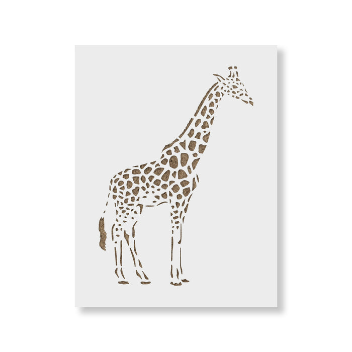 Giraffe Stencil Template - Outline of Giraffe Wildlife Design giraffe-stencil-template-outline-of-giraffe-wildlife-design