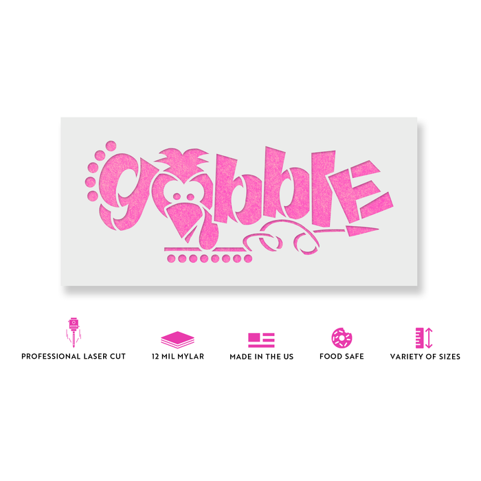 Gobble Stencil