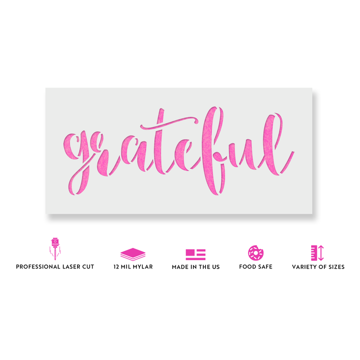 Grateful Stencil