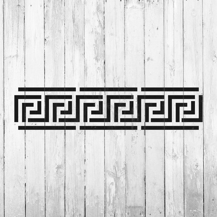 Greek Key Stencil - Reusable Stencil of a Greek Key Border Pattern greek-key-stencil-reusable-stencil-of-a-greek-key-border-pattern