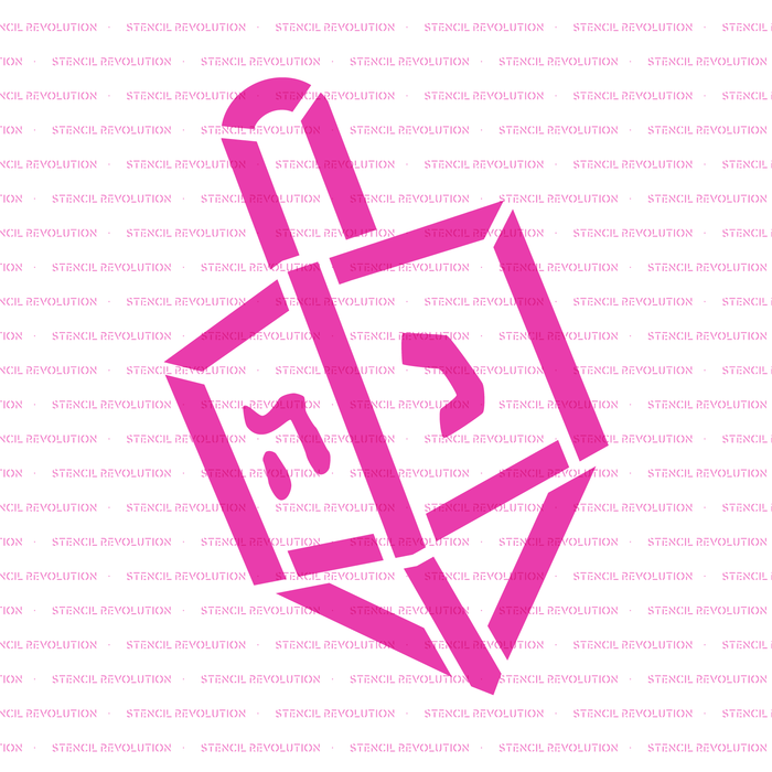 Hanukkah Dreidel Cookie Stencil