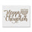 Happy Chanukah Stencil