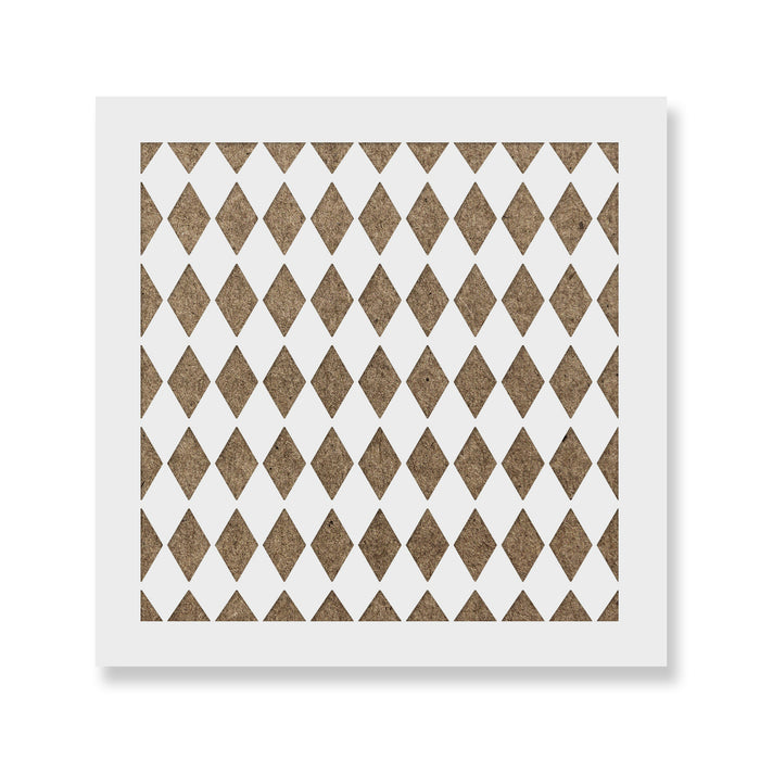 Harlequin Cookie Stencil