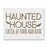 Haunted House Bats Stencil