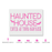 Haunted House Bats Stencil
