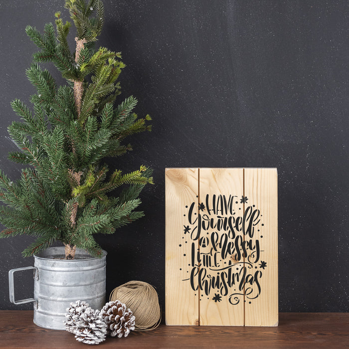 Have Yourself A Messy Little Christmas Stencil