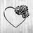 Heart With Roses Stencil