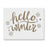 Hello Winter Snowflakes Stencil
