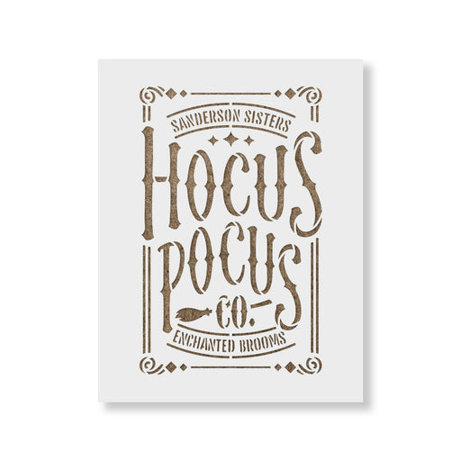 Hocus Pocus Co Stencil