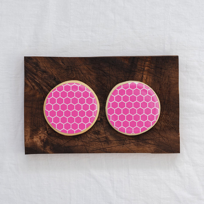 Honeycomb Cookie Stencil