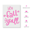 Its Fall Yall Stencil