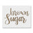 Kitchen Label Brown Sugar Stencil