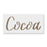Kitchen Label Cocoa Stencil