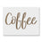 Kitchen Label Coffee Stencil