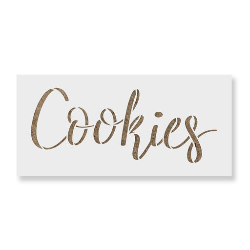 Kitchen Label Cookies Stencil