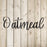 Kitchen Label Oatmeal Stencil