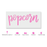 Kitchen Label Popcorn Stencil