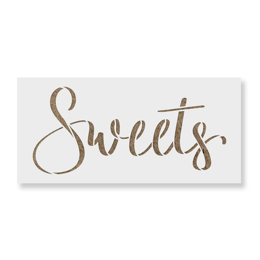 Kitchen Label Sweets Stencil