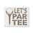 Lets Par Tee Golf Stencil