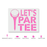 Lets Par Tee Golf Stencil