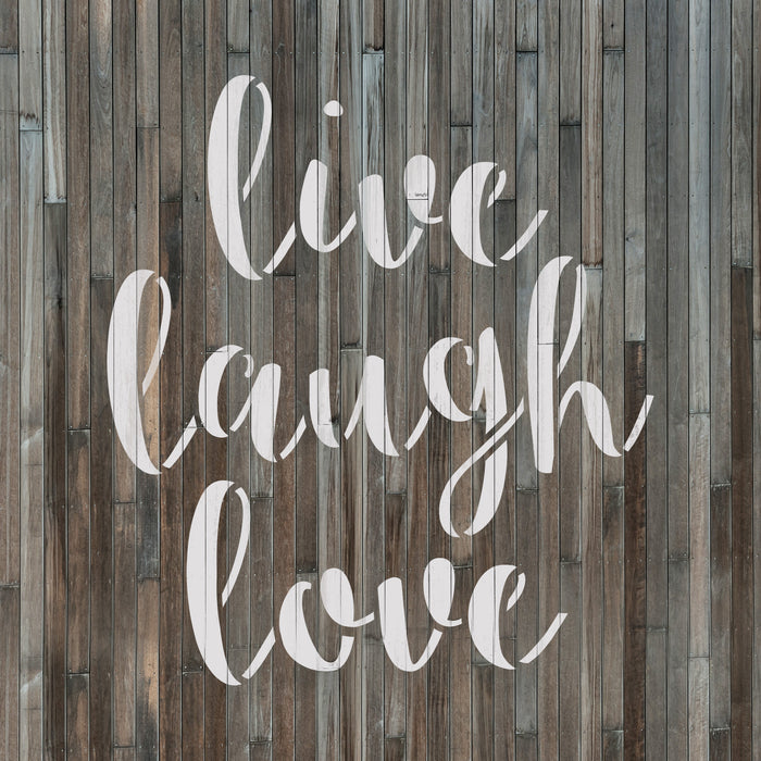 Live Laugh Love Stencil for Painting DIY Wood Signs live-laugh-love-stencil-for-painting-diy-wood-signs