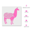 Llama Stencil