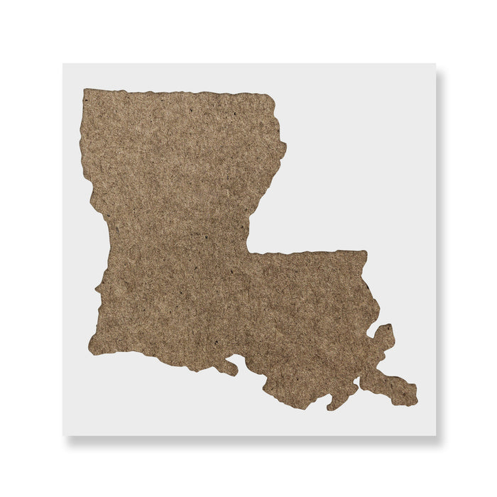 Louisiana State Stencil