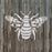 Mandala Bumble Bee Stencil