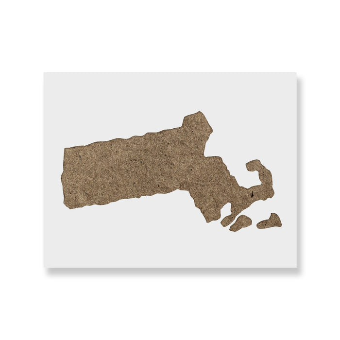 Massachusetts State Stencil