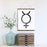 Mercury Astrology Symbol Stencil