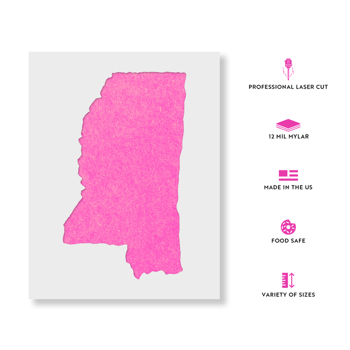 Mississippi State Stencil