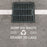 No Dumping Drains to Lake Stencil