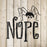 Nope Spider Stencil